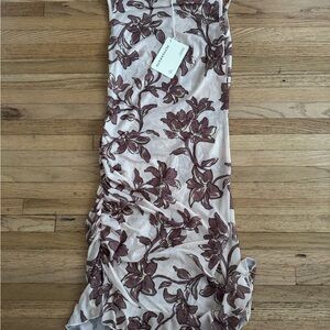 Peppermayo Red Sheath Mini Dress Scoop Neck Wedding Guest